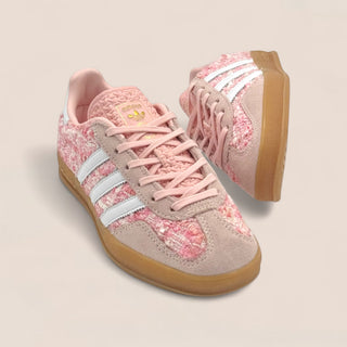 GAZELLE TWEED PINK