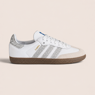 SAMBA WHITE GLITTER SHINE